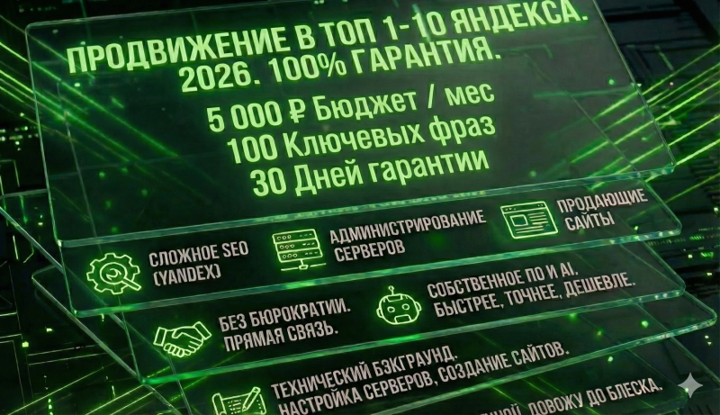 SEO Продвижение Яндекс