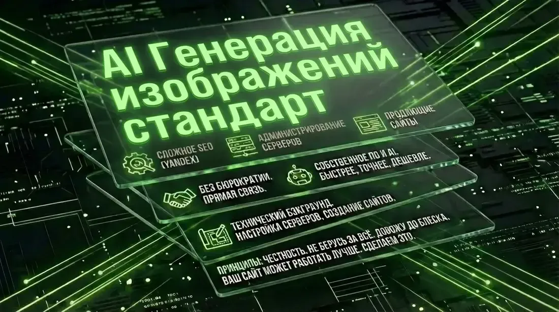 генерация изображений стандарт